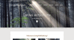 Desktop Screenshot of livingwithfaith.org